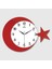 Ay Yildiz Duvar Saati 134-1 1
