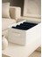 1 Adet Çelik Çerçeveli Katlanabilir Dolap Içi Raf Düzenleyici 25X45X20CM Krem Gardırop Organizer 3