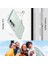 S23 Fe Kılıf Crystal 4 Tarafı Tam Koruma Crystal Clear - ACS06369 3