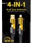 65W Data Kablosu 4 In 1 - 5'li Paket -Ios Data Şarj Kablosu (1m) 4