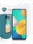 M32 4g Screen Protector Glass Cam Ekran (3'lü Paket) [ M32 4g ile Uyumlu Ekran - Şeffaf] 3