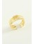 Depomix Çift Sıra Metal Yüzük-Sarı 1
