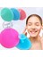 Turuncu Silikon Temizleme Pedi Peeling Fırçası Kaldırma Yüz Cilt Fırçalama Vantuz Bebek Yüz Yıkama Fırçaları Masaj Yüz Cilt Bakımı Araçları (Yurt Dışından) 5