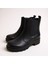 Iç Dış Hakiki Deri Fermuarlı Kolay Giyilen Kalın Topuklu Çizme Bot 6