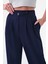 Kadın Lacivert Kore Model Palazzo Pantolon 1