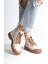 Bloom Bağcıklı Fermuarlı Ortopedik Taban Kadın Bot Ctt - Krem 2