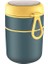 2 Katlı Lunch Box - Mavi - Paslanmaz Çelik - Kaşıklı - Yemek Taşıma Kabı - 710ML 5