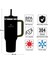 Çelik Mug Termos - Igloo - Stadler - 1.2 Lt - Siyah/haki - 205787 4