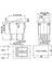 MR-103 Ikili Kırmızı Işıksız Anahtar On-Off 4p 3