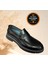 MO-385 Erkek Rahat Kaymaz Hakiki Deri Klasik Ayakkabı 1