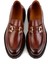 Kahve Hakiki Deri Erkek Loafer Ayakkabı E01901149441 4