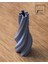 Bast Tasarım Spirava – 3D Yazıcı Üretimi Kıvrımlı Spiral Formlu Turkuaz Vazo (24 Cm, Modern Masa, Salon ve Ofis Dekorasyonu Için Özgün ve Estetik Dekoratif Aksesuar) 2
