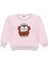 Kız Çocuk Sweatshirt Baskılı Şardonlu Kışlık 2