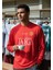 Cr7 Ronaldo Manchester United 2007-2008 Kırmızı Uzun Kollu Nostalji Forması 2
