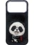 iPhone 17 Pro Uyumlu 3D Göz Panda Detaylı Gerçek Nakış Işlemeli Kabartmalı New Big Eyes Kılıf 1