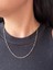 Xuping 14K Silindir Mini Dorika Top Detaylı Gold Zincir Kolye 50 cm 4