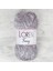 Loren Furry Gri El Örgü Ipi - RF006 - 34045 1