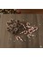 Yılbaşı 6 Lı Baston ve 6 Lı Karlı Kozalak 2 Li Set Çam Ağacı Süsü 1