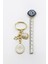 Gold Halkalı Sedefli Kutup Yıldızı Salkım Anahtarlık, Hediyelik Çanta Süsü 5