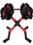 Ayarlanabilir Dambıl ve Stand Seti 2 x 24 kg Ayarlanabilir Mekanizmalı Dambıl + Dambıl Standı 3