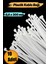 10 Adet Cırt Kelepçe 3,6X300 mm Plastik Beyaz Renk Kablo Zip Bağı Çok Amaçlı Bağlama. 1