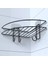 ® Yapışkanlı Banyo Köşeliği Kancalı Köşe Rafı Duş Şampuanlık Duvar Düzenleyici Organizer Raf 2