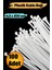 100 Adet Cırt Kelepçe 4,8X200 mm Plastik Beyaz Renk Zip Kablo Bağı Çok Amaçlı Bağlama. 1