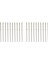 40PCS 0 8mm Elmas Kaplamalı Uçlu Uç Bükülme Cam Takı Taş Tile (Yurt Dışından) 1