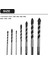 7pcs Tungsten Karbür Uçlu Duvar Matkap Bit Porselen Seramik Karo Beton Tuğla (3 4 5 6 8 10 12MM) (Yurt Dışından) 4