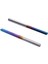 20PCS 3 175 Shank Mavi Kaplamalı Düz Uç Değirmen 2 Flüt Karbür Freze Kesici Ahşap Için Plastik Cnc Gravür Bit (Yurt Dışından) 2