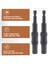 2 Paket Çeviren Bit Uç Tutucu Manyetik Vidalı Matkap Uç 1/4inch Altı Shank Hızlı Değişim Kilitleme Bit Tutucu (Siyah) (Yurt Dışından) 5
