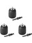 Adaptör Donanım Aletleri ile 6 Adet Elle Sıkıştırma Set Adaptör Ağır Hizmet Tipi 10MM Anahtarsız Matkap Aynası (Yurt Dışından) 1