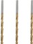 150 Pcs Titanyum Kaplamalı Yüksek Hızlı Çelik Matkap Bit Seti Aracı 1/1 5/2/2 5/3mm (Yurt Dışından) 1