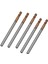 15PCS 3mm Katı Karbür Endmills Endmill D3X8XD4X50L 4 -Flute Yan Öğütme Desteği Profil Yüz Fabrikası Standart Uzunluk (Yurt Dışından) 4