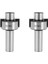 2x C20 FMB22 Tutucu Yüz Değirmen Arbor Shell End Mill Arbor Adaptörü Öğütme Aracı (Yurt Dışından) 1