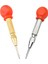 1pcs Hss Center Punch Stator Yumruk Otomatik Merkez Pim Yumruk Yay Yüklü Işaretleme Sondaj Aracı Koruyucu Bir Kılıf Kırmızısı ve Gümüş (Yurt Dışından) 2