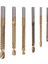 6pcs Kobalt Matkap Bit Set Delik Testere Kanal Seti Ahşap Işleme Testere Dişli Matkap Yuvalı Matkap (Yurt Dışından) 1
