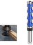 2pcs 12MM-SHANK Düz Kesme Yönlendirici Bitleri Çift Yatak Spiral Kırpma Aracı Ahşap Freze Kesici Aracı Ahşap Için (Yurt Dışından) 2