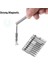 20PCS Hex Kafa Anahtarı Matkap Bit Seti Shank Hızlı Bırakma Manyetik Tornavida Bitleri Seti (Metrik +Sae) (Yurt Dışından) 5