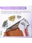 Grommet Çizelar Pensesi Kiti Yıkacılı Metal Gözlüklü 1/4 Inç 6mm Grommet Tool Kit Kuyruğu Gromlar (Yurt Dışından) 5