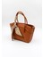 Ithal Kadın Fular Detaylı El ve Çapraz Çanta KB592 - Taba 3