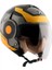 Striker Ultron Açık Kask Siyah-Sarı 2
