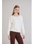 Kol Etek Kaşkorse Geniş Yaka Sweatshirt 3