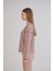 Dikiş Detay Çizgili Sweatshirt 5