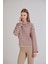 Dikiş Detay Çizgili Sweatshirt 6
