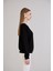 Kol Etek Kaşkorse Geniş Yaka Sweatshirt 5