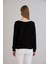 Kol Etek Kaşkorse Geniş Yaka Sweatshirt 6
