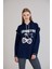 Kiraz Baskılı Kapşonlu Sweatshirt 2