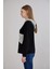 Triko Garnili Kapüşonlu Üç Iplik Sweatshirt 7