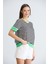 Etek ve Kol Bantlı Tshirt 2